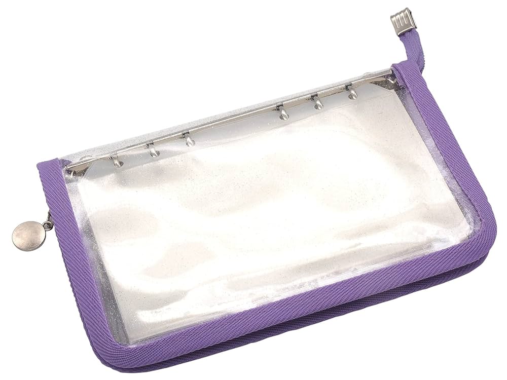Amazon.co.jp: TSUKURIRO ポーチ タイプ 6穴 システム手帳 B6